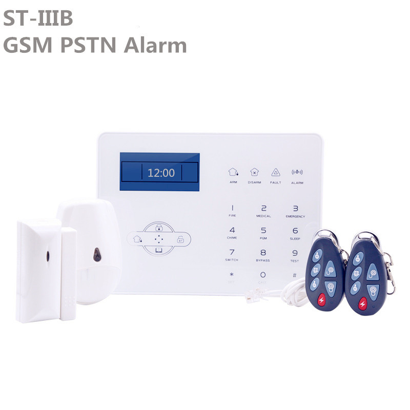 Sim Gsm Alarm - Sistema di Allarme Domestico Wireless 433Mhz