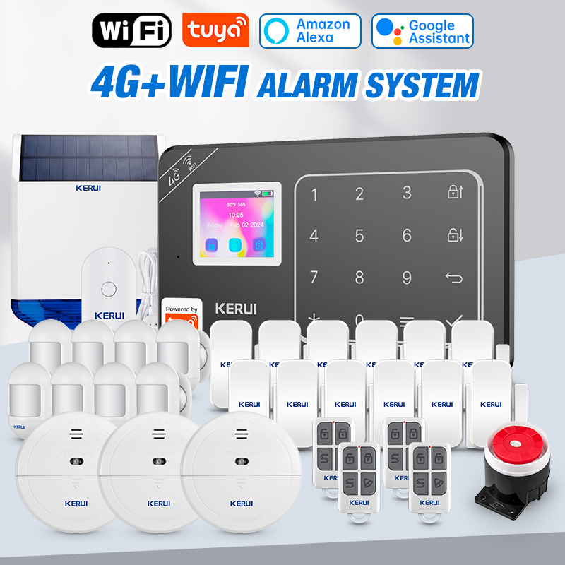 Sim Gsm Alarm - KERUI GSM 4G WiFi Allarme Sistema