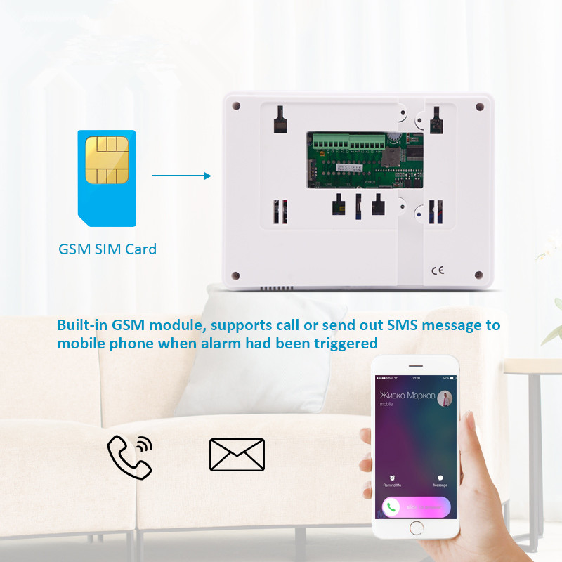Sistema di Allarme Domestico W - Sim Gsm Alarm recensione e prezzo
