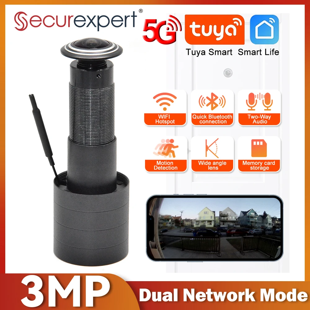 Telecamera Spioncino WiFi 3MP  - Home Security Front Door Camera recensione e prezzo