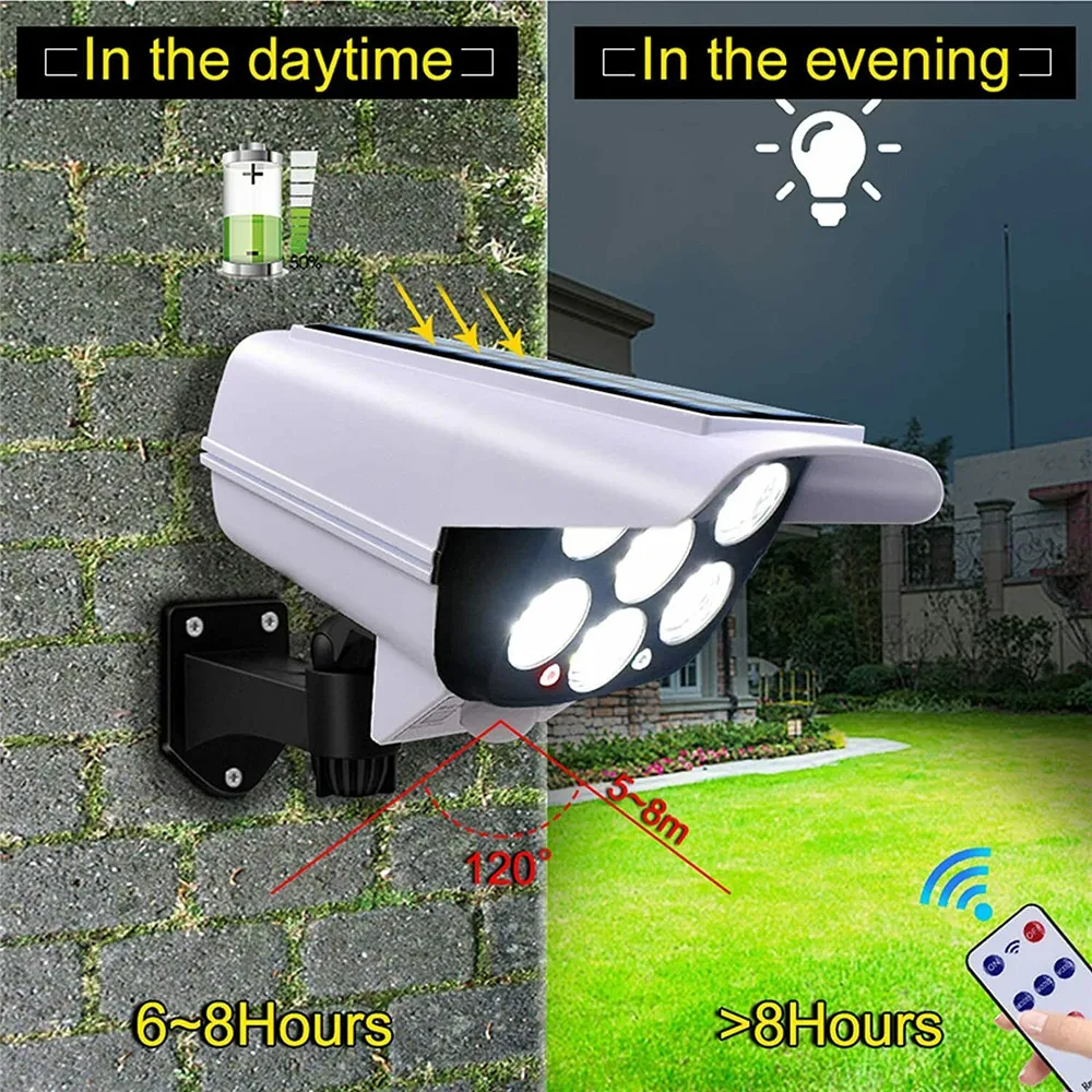 Luce solare esterna Sensore di - Home Security Flood Lights recensione e prezzo